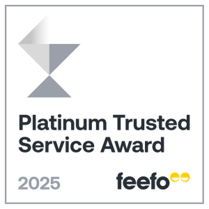 Platinum Trusted Service Award 2025